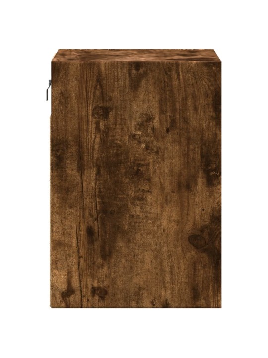 Nástěnné tv skříňky s led 2 ks kouřový dub 41 x 31 x 45 cm