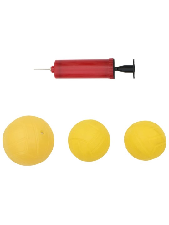 Sada na roundnet se 3 míčky a extra pumpičkou Ø 90 x 20 cm