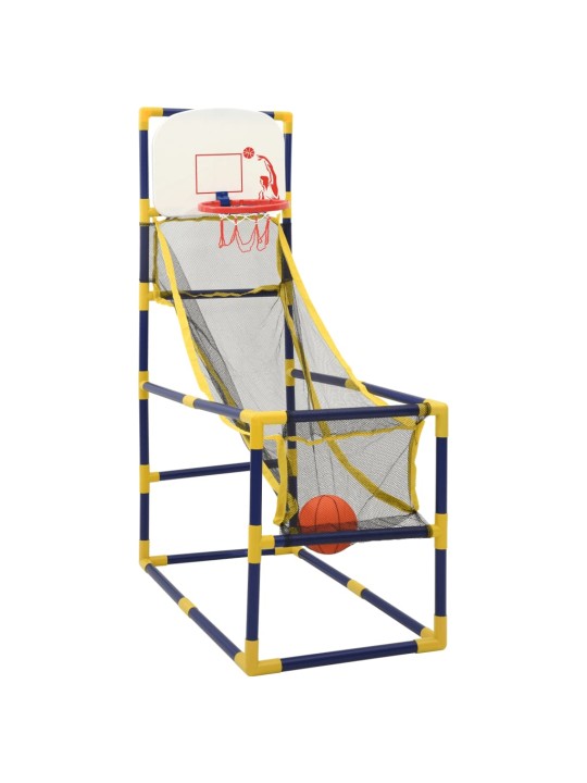 Arkádová basketbalová hra s míčem a pumpičkou 45 x 86 x 127 cm