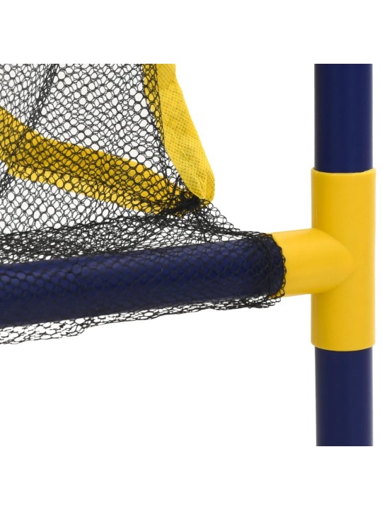 Arkádová basketbalová hra s míčem a pumpičkou 45 x 86 x 127 cm