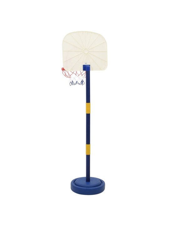 Basketbalový stojan s míčem a pumpičkou výška 90/121 cm