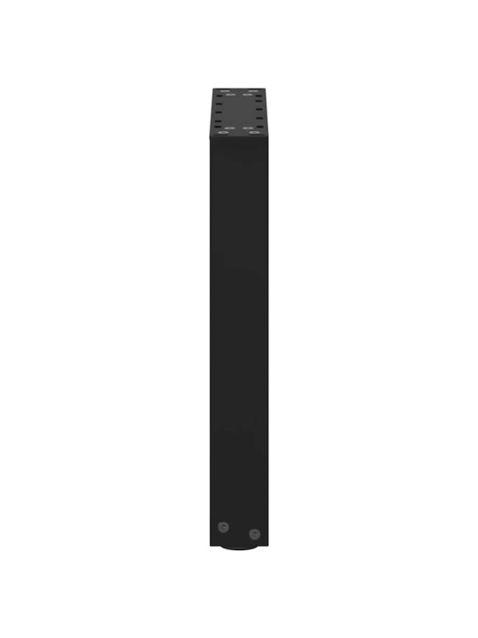 Nohy konferenčního stolku ve tvaru u, 2 ks, černé, 28 x (42-43) cm, ocel