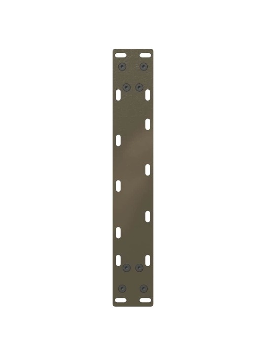 Nohy konferenčního stolku ve tvaru u, 2 ks, přírodní ocel, 28 x (42-43) cm, ocel