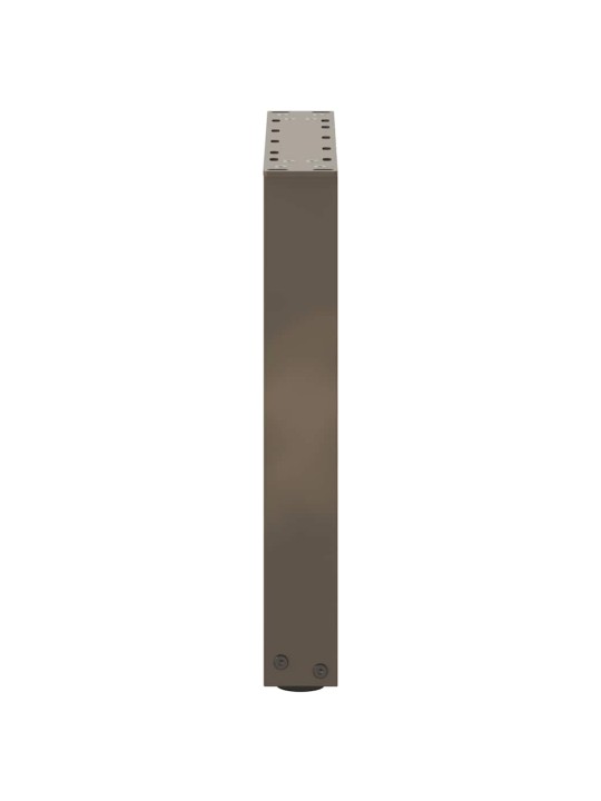 Nohy konferenčního stolku ve tvaru u 2 ks přírodní ocel 38 x (42-43) cm ocel