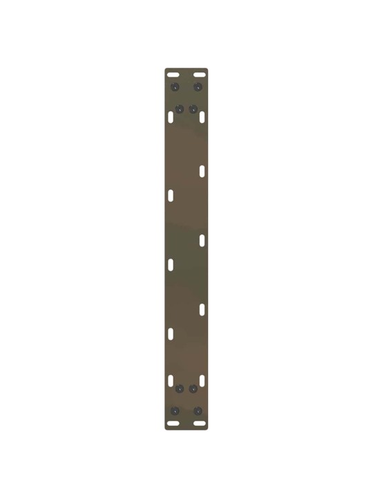 Nohy konferenčního stolku ve tvaru u, 2 ks, přírodní ocel, 50 x (42-43) cm, ocel