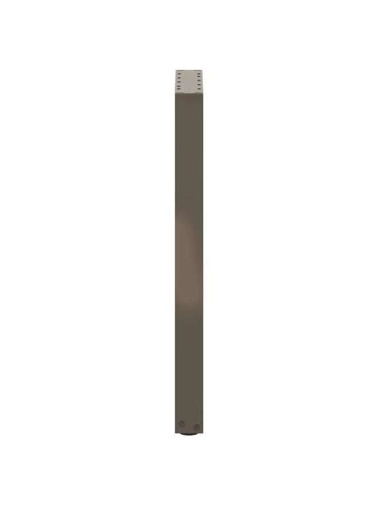 Nohy konzolového stolku ve tvaru u 2 ks přírodní ocel 38 x (72-73) cm ocel