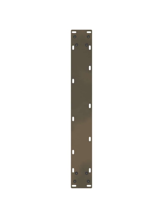Nohy k jídelnímu stolu ve tvaru u, 2 ks, přírodní ocel, 60 x (72-73) cm, ocel