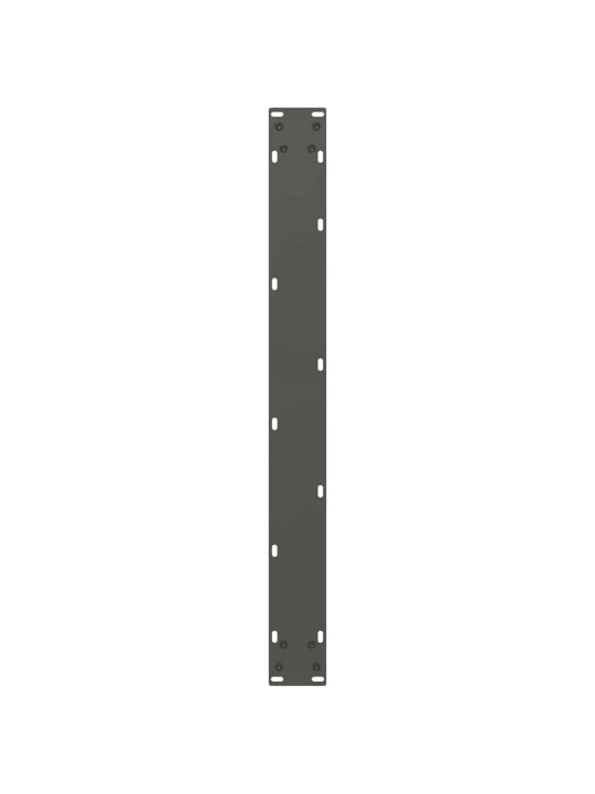 Nohy k jídelnímu stolu ve tvaru u, 2 ks, antracitové, 80 x (72-73) cm, ocel