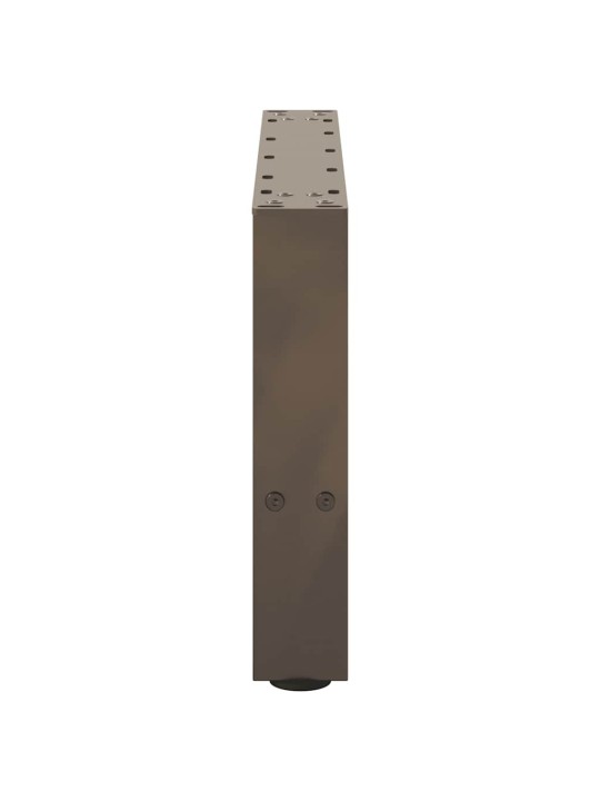 Nohy konferenčního stolku z přírodní oceli 2 ks 50 x (30-31) cm ocel