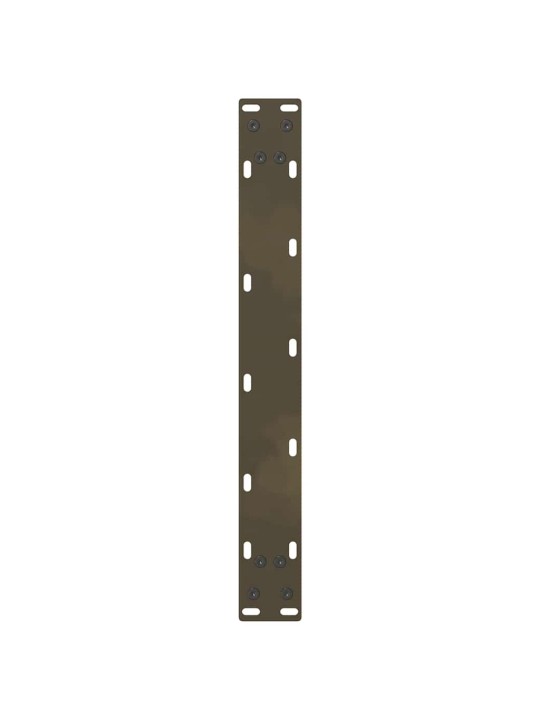 Nohy konferenčního stolku z přírodní oceli 2 ks 50 x (30-31) cm ocel