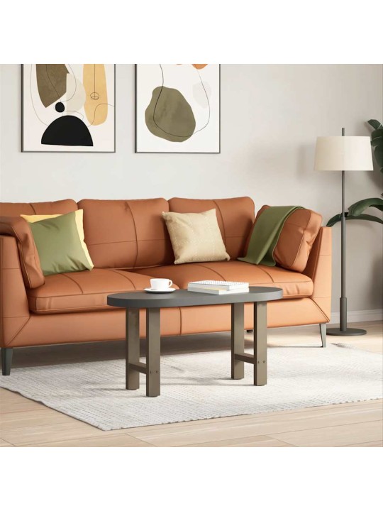 Nohy konferenčního stolku z přírodní oceli 2 ks 38 x (42-43) cm ocel