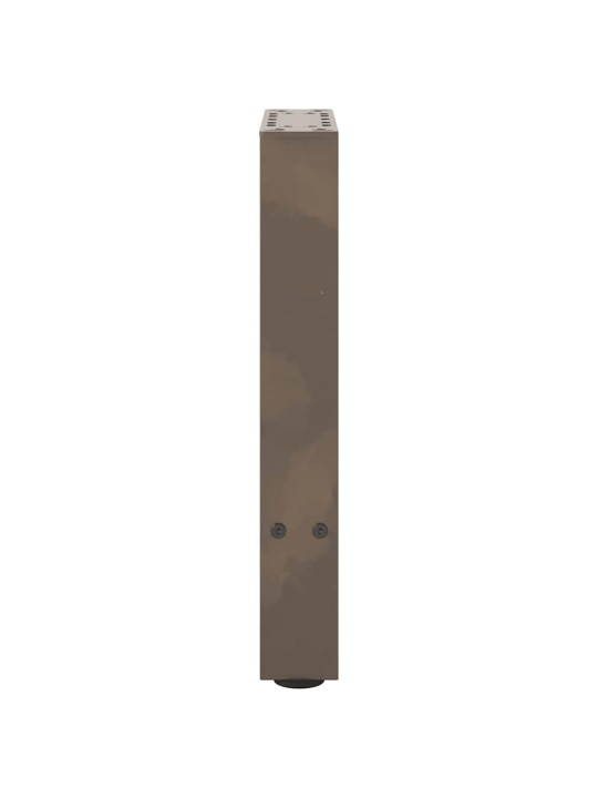 Nohy konferenčního stolku z přírodní oceli 2 ks 38 x (42-43) cm ocel