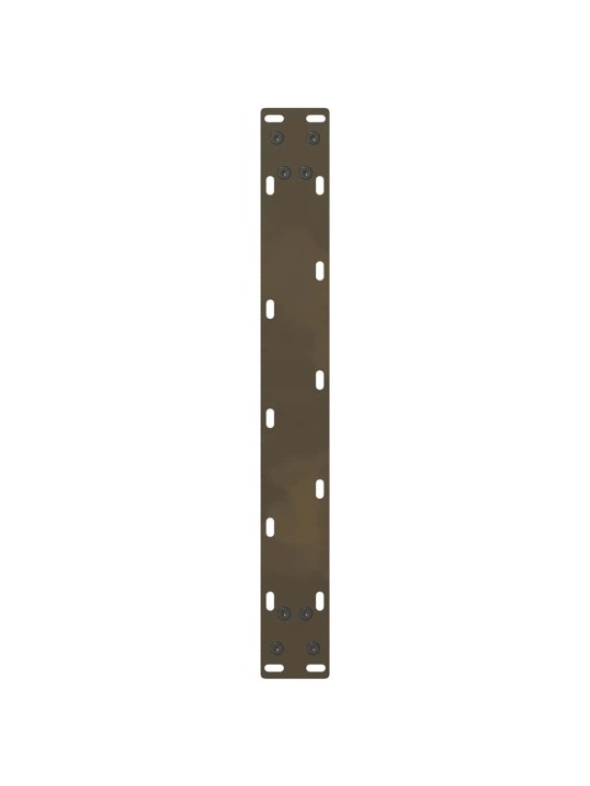 Nohy konferenčního stolku z přírodní oceli 2 ks 50 x (42-43) cm ocel