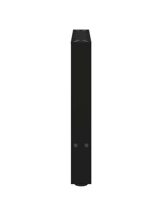 Nohy konferenčního stolku černé 2 ks 60 x (42-43) cm ocelové