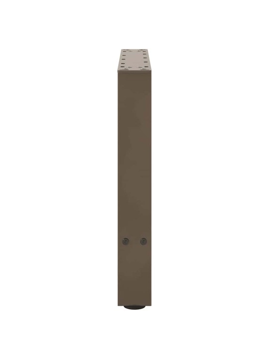 Nohy konferenčního stolku z přírodní oceli 2 ks 60 x (42-43) cm ocel