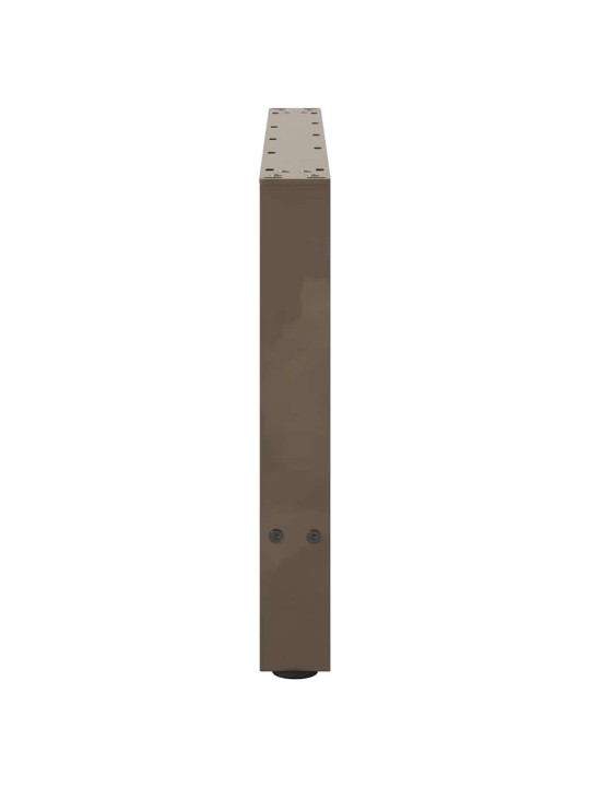 Nohy konferenčního stolku z přírodní oceli 2 ks 70 x (42-43) cm ocel