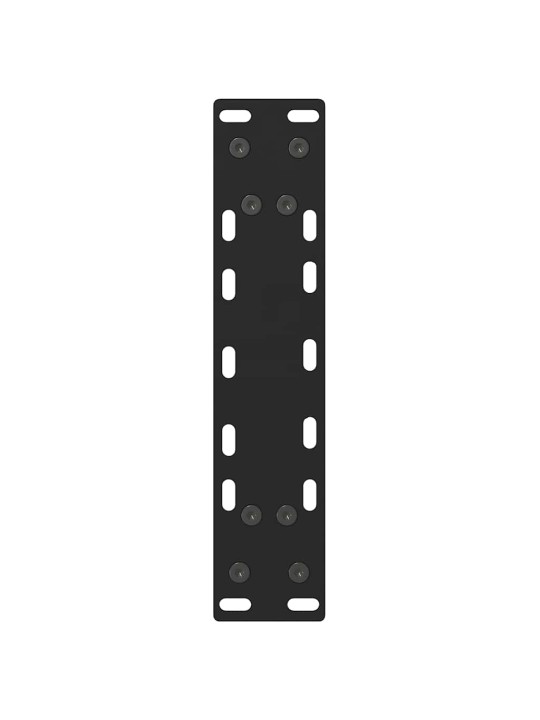 Nohy konzolového stolku černé 2 ks 38 x (72-73) cm ocelové