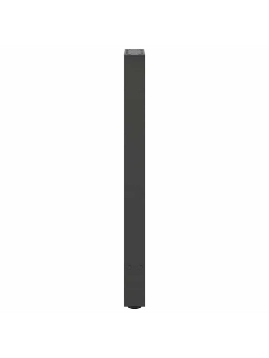 Nohy konzolového stolku antracitové 2 ks 38 x (72-73) cm ocelové