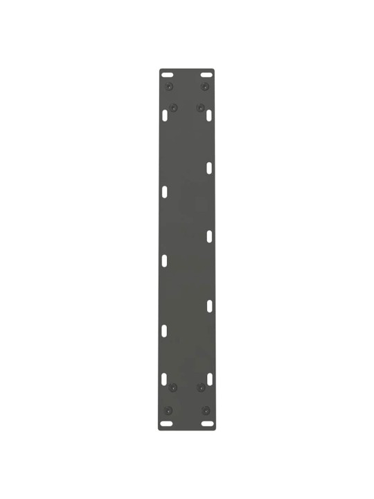 Nohy k jídelnímu stolu antracitové 2 ks 50 x (72-73) cm ocelové