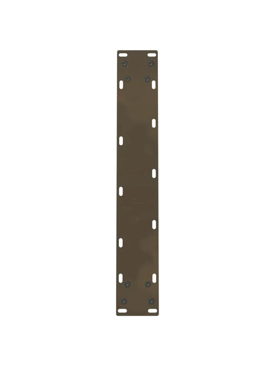 Nohy k jídelnímu stolu z přírodní oceli 2 ks 50 x (72-73) cm ocel