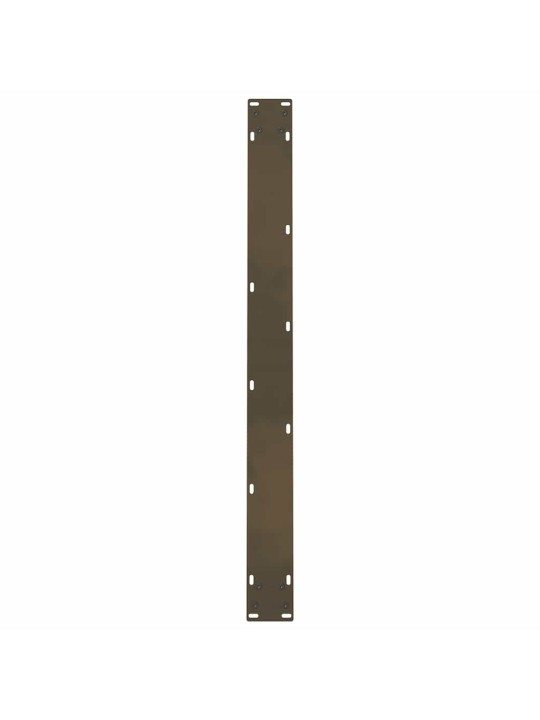 Nohy k jídelnímu stolu z přírodní oceli 2 ks 90 x (72-73) cm ocel