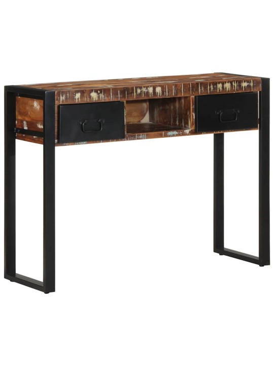Konzolový stolek vícebarevné 100x35x75 cm recyklované dřevo
