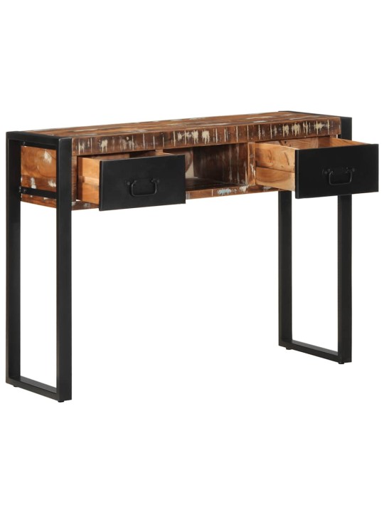 Konzolový stolek vícebarevné 100x35x75 cm recyklované dřevo