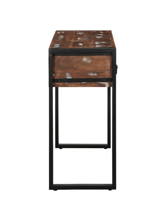 Konzolový stolek vícebarevné 100x35x75 cm recyklované dřevo