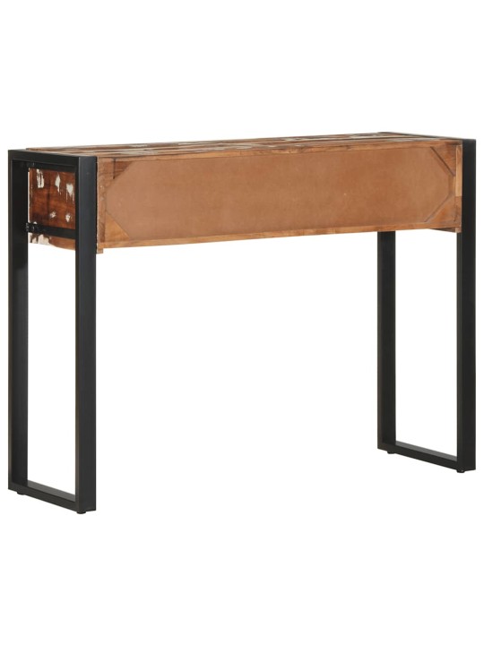 Konzolový stolek vícebarevné 100x35x75 cm recyklované dřevo