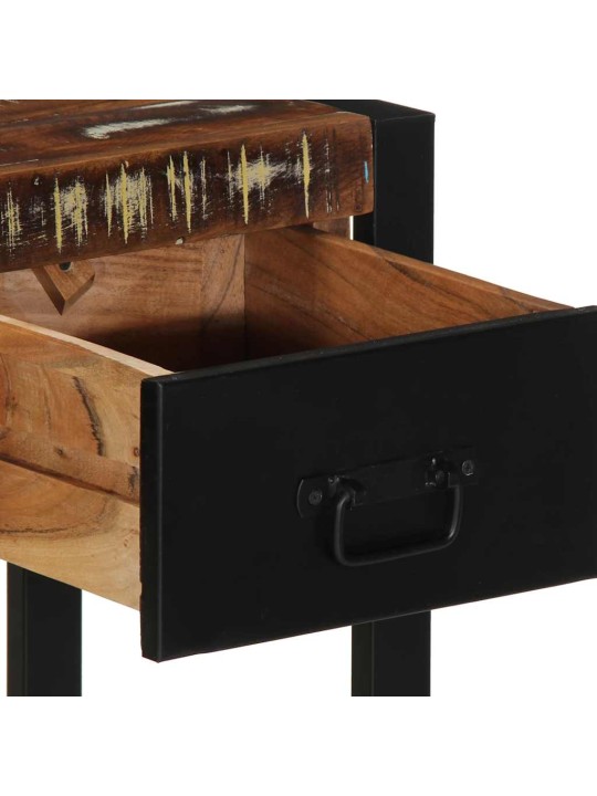 Konzolový stolek vícebarevné 100x35x75 cm recyklované dřevo
