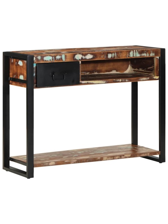 Konzolový stolek vícebarevné 100x35x75 cm recyklované dřevo