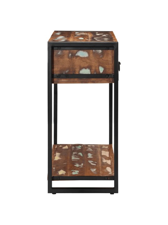 Konzolový stolek vícebarevné 100x35x75 cm recyklované dřevo
