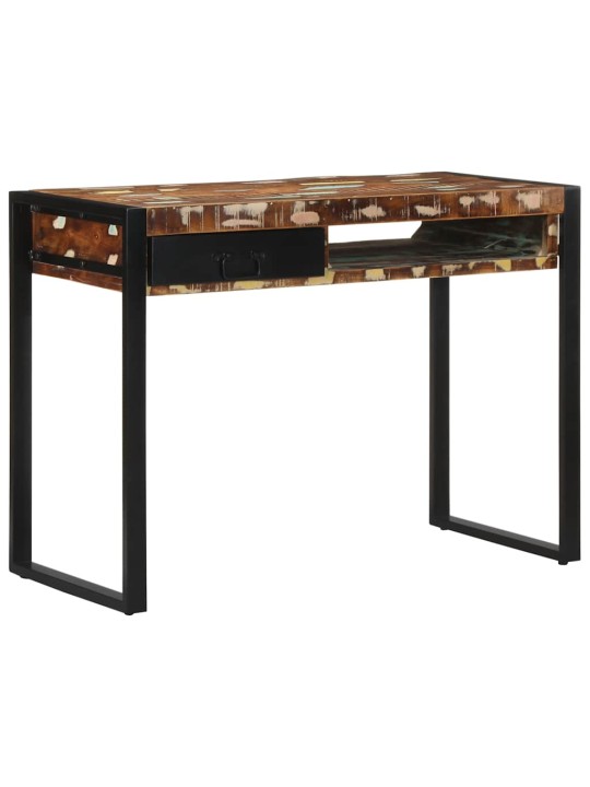 Psací stůl vícebarevné 100x50x75 cm recyklované dřevo