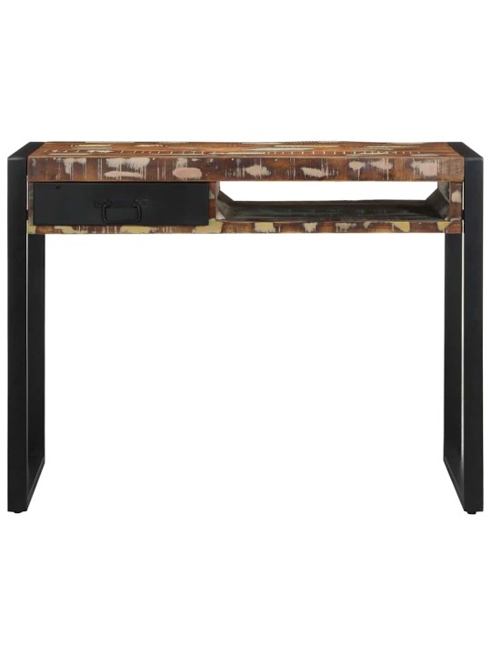 Psací stůl vícebarevné 100x50x75 cm recyklované dřevo
