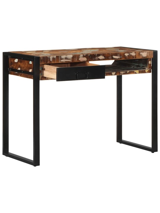 Psací stůl vícebarevné 100x50x75 cm recyklované dřevo