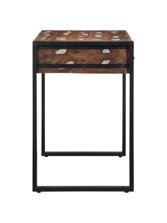 Psací stůl vícebarevné 100x50x75 cm recyklované dřevo