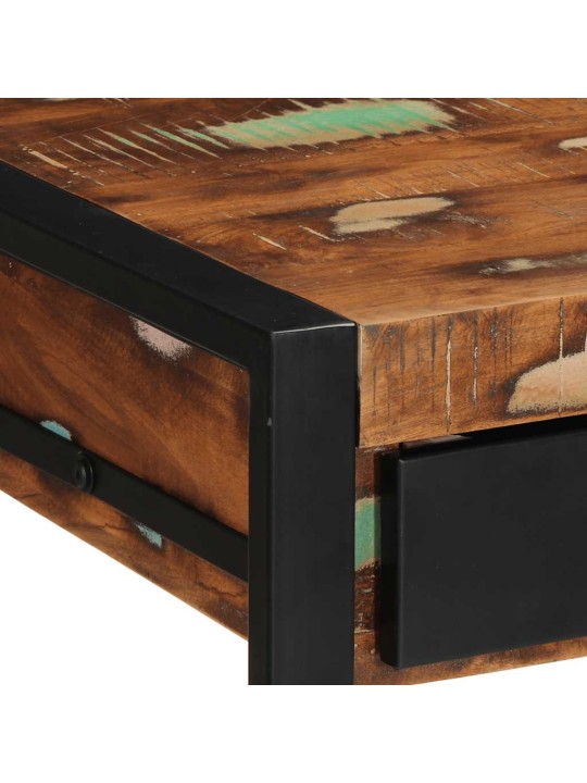 Psací stůl vícebarevné 100x50x75 cm recyklované dřevo