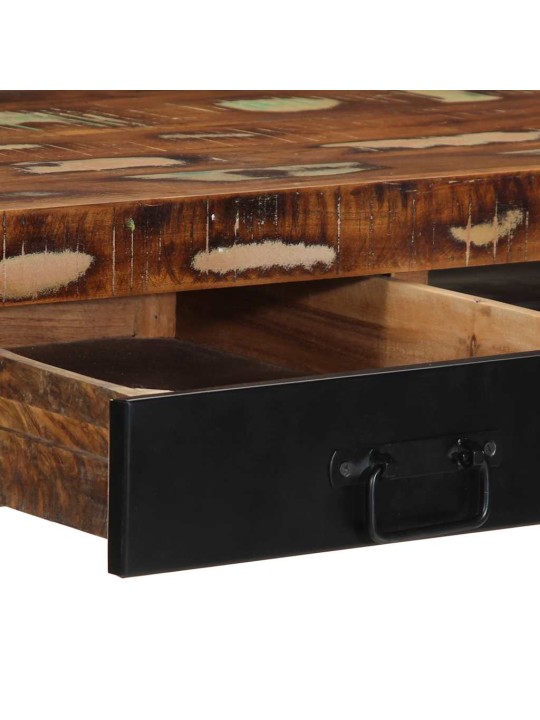 Psací stůl vícebarevné 100x50x75 cm recyklované dřevo