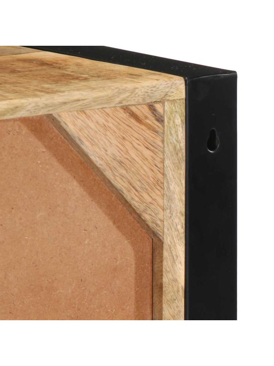Tv skříňka 80x30x25 cm masivní hrubý mangovník