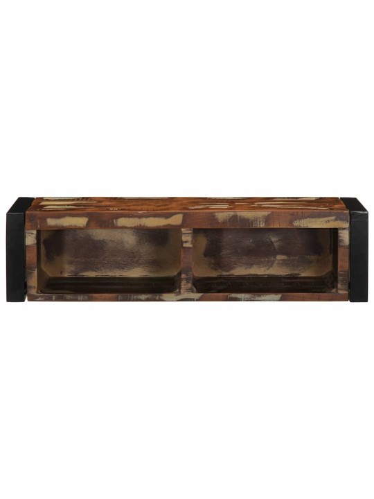Tv skříňka vícebarevné 80x30x25 cm recyklované dřevo