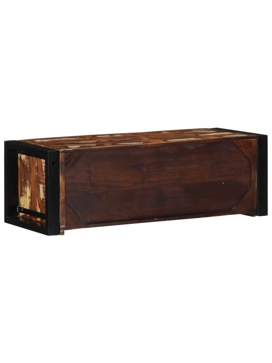 Tv skříňka vícebarevné 80x30x25 cm recyklované dřevo