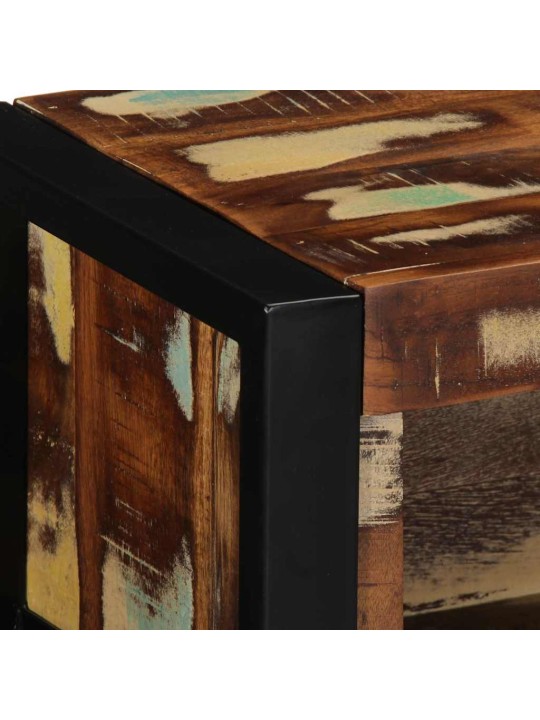 Tv skříňka vícebarevné 80x30x25 cm recyklované dřevo