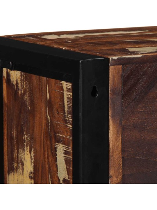 Tv skříňka vícebarevné 80x30x25 cm recyklované dřevo