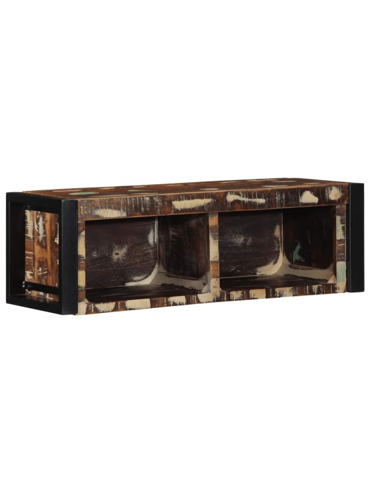 Tv skříňka vícebarevné 80x30x25 cm recyklované dřevo