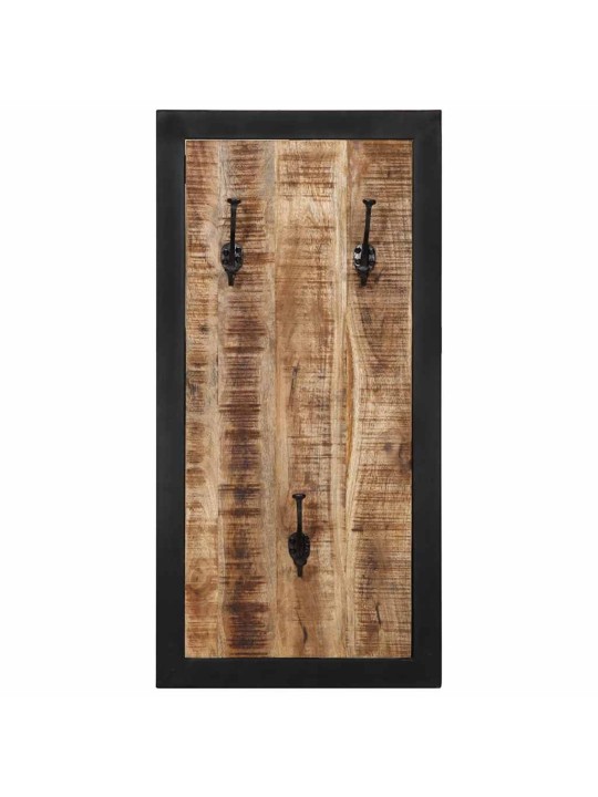 Věšák na kabáty 40x2x80 cm masivní hrubý mangovník