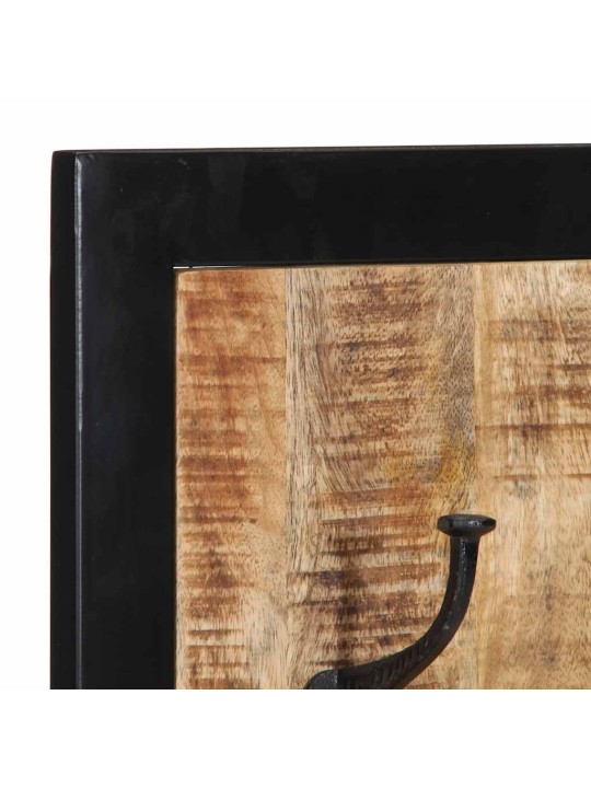 Věšák na kabáty 40x2x80 cm masivní hrubý mangovník