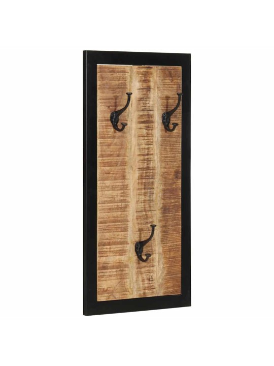 Věšák na kabáty 40x2x80 cm masivní hrubý mangovník