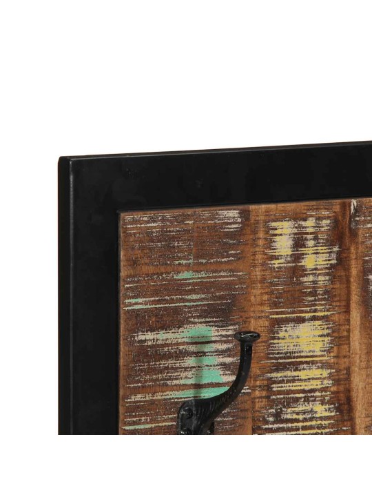 Věšák na kabáty vícebarevné 40x2x80 cm recyklované dřevo