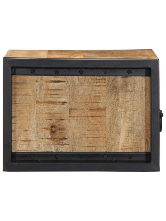Noční stolky 2 ks 40x35x25 cm hrubý mangovník