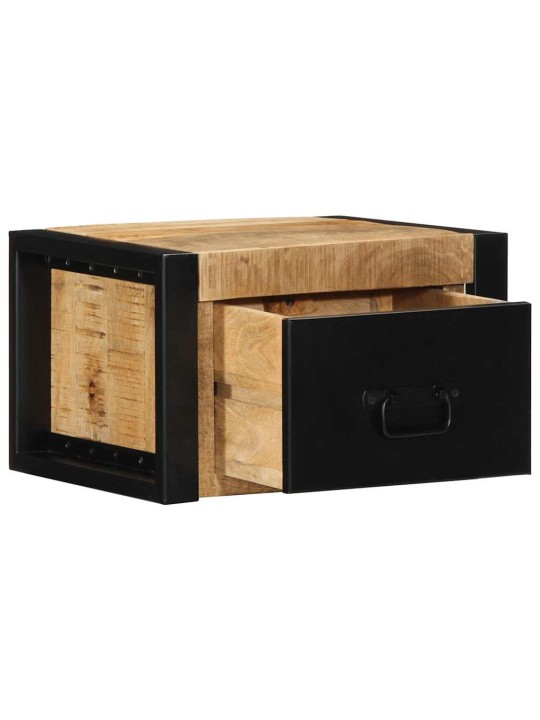 Noční stolky 2 ks 40x35x25 cm hrubý mangovník